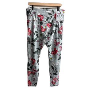 Women's Athleta Elation Floral Gray 7/8  Leggings Size XL